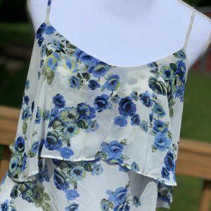 Forever 21 - Blue Floral Tank Top